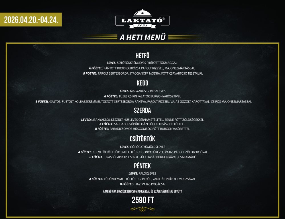 Laktató 2026 04.20-24